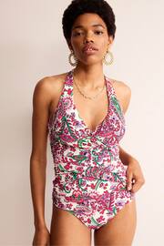 Boden Red Levanzo Halter Tankini Top - Image 1 of 6