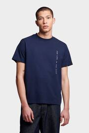 Penfield Mens Relaxed Fit Blue For Life In The Open T-Shirt - Image 1 of 10