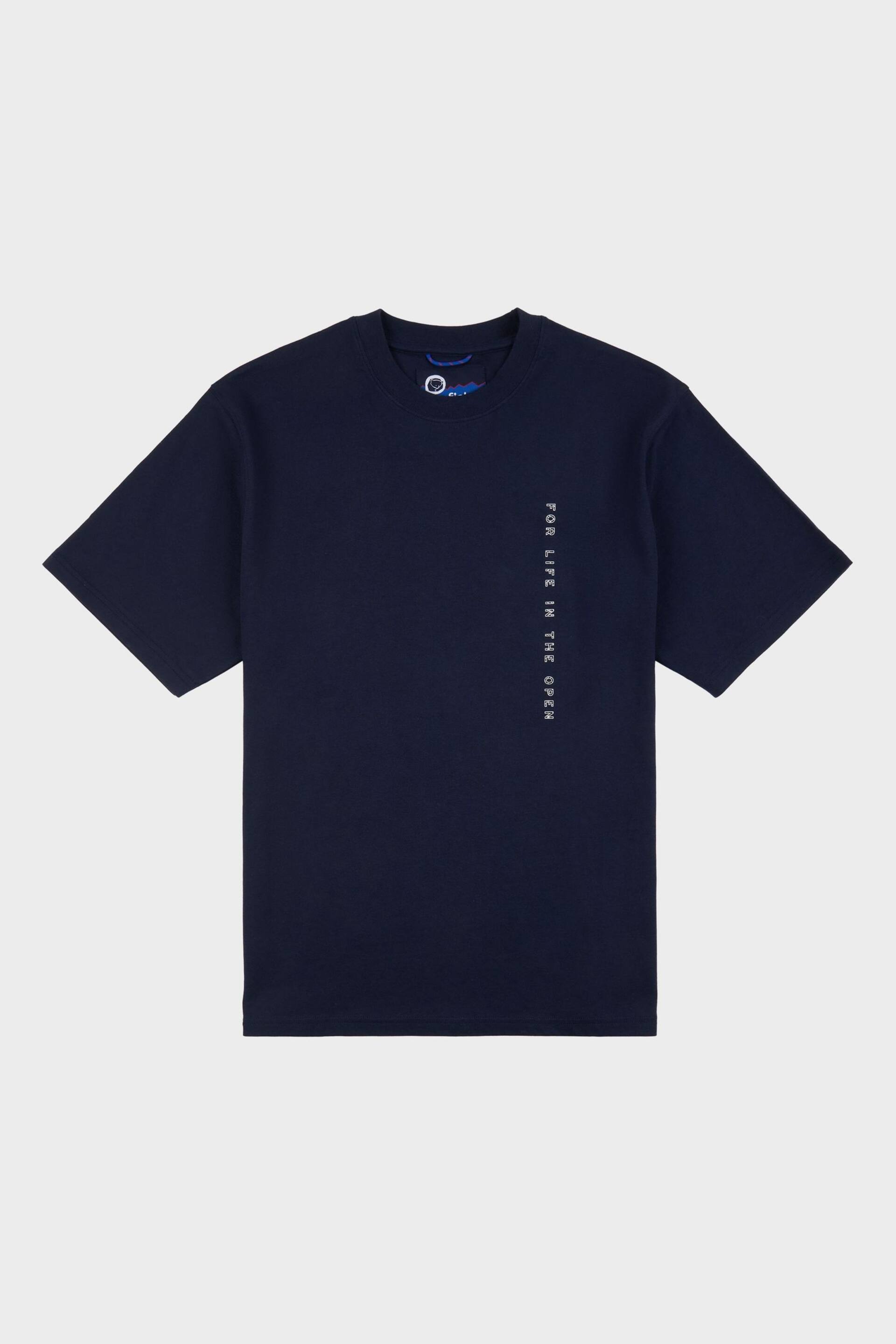Penfield Mens Relaxed Fit Blue For Life In The Open T-Shirt - Image 7 of 10
