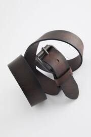 Brown Casual Leather Belt - Image 2 of 3