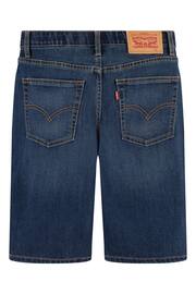 Levi's® Dark Blue Slim Fit Performance Fit Denim Shorts - Image 4 of 4