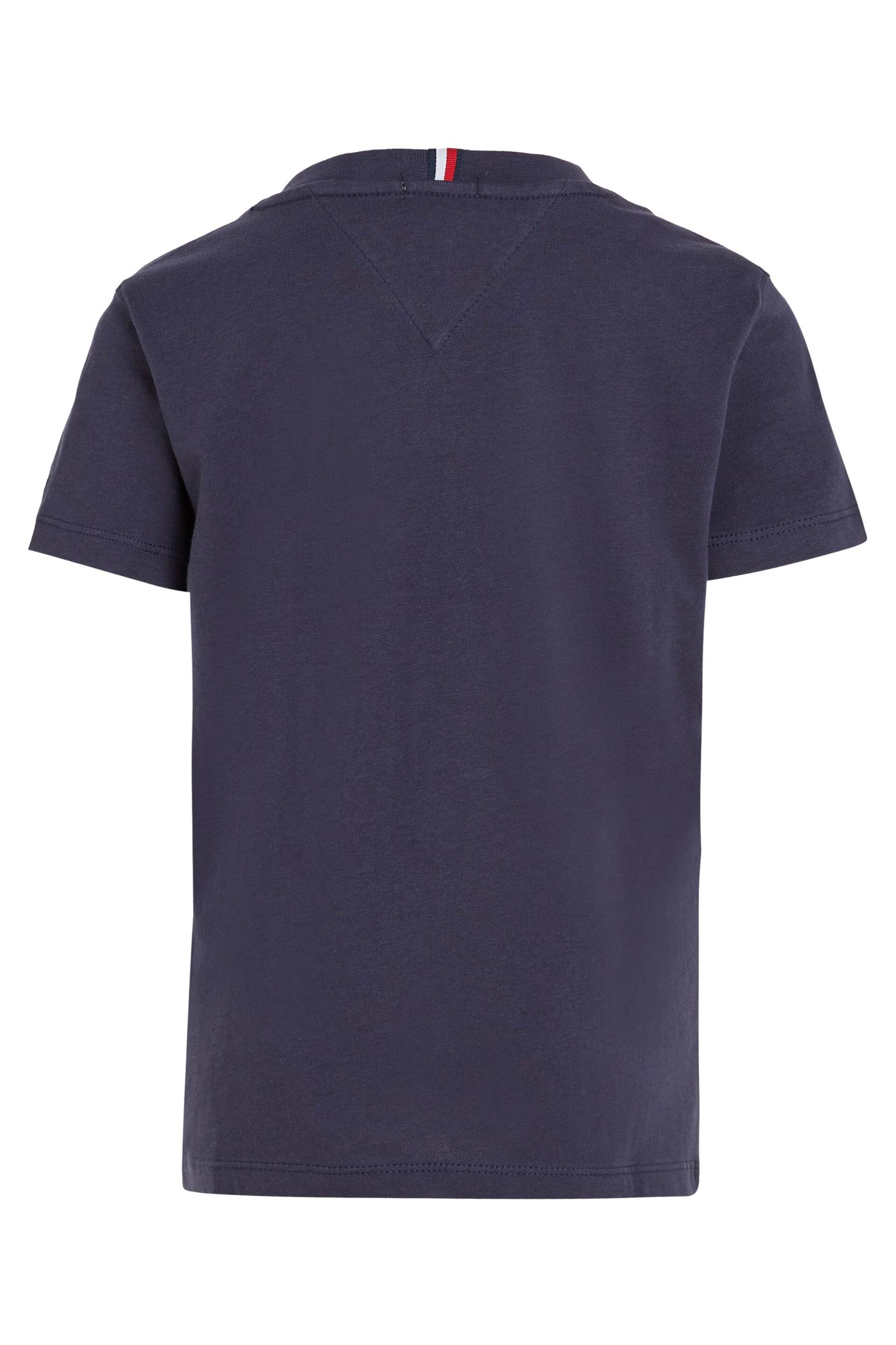 Tommy Hilfiger Blue Essential T-Shirt - Image 2 of 5