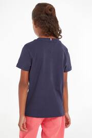 Tommy Hilfiger Blue Essential T-Shirt - Image 3 of 5
