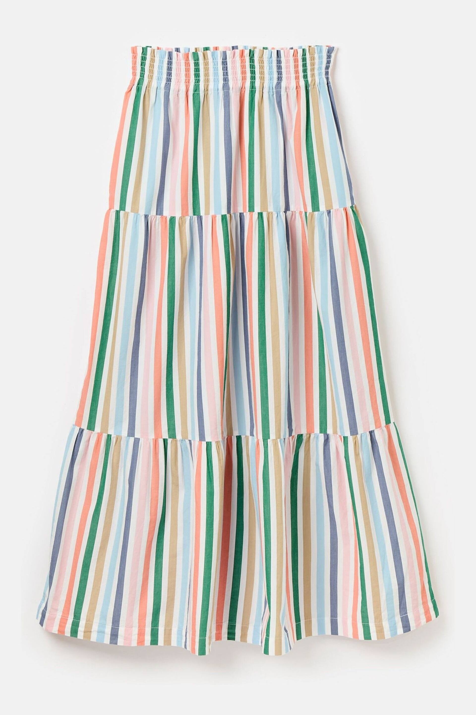 Joules Cynthia Stripe Tiered Co-ord Skirt - Image 8 of 8