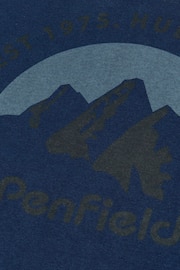 Penfield Blue Arc Mountain Back Graphic Long-Sleeved T-Shirt - Image 10 of 10