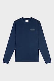 Penfield Blue Arc Mountain Back Graphic Long-Sleeved T-Shirt - Image 7 of 10