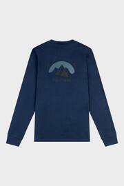 Penfield Blue Arc Mountain Back Graphic Long-Sleeved T-Shirt - Image 8 of 10