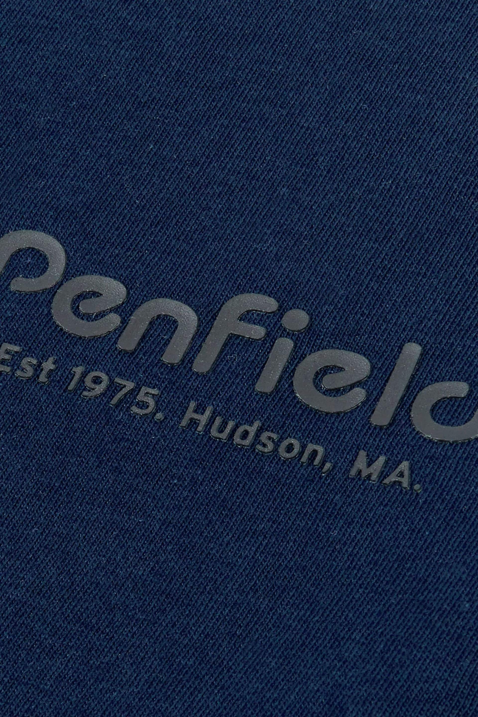 Penfield Blue Arc Mountain Back Graphic Long-Sleeved T-Shirt - Image 9 of 10