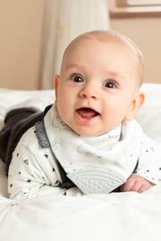 Cheeky Chompers Teething Dribble Baby Bibs 3 Pack - Image 3 of 7