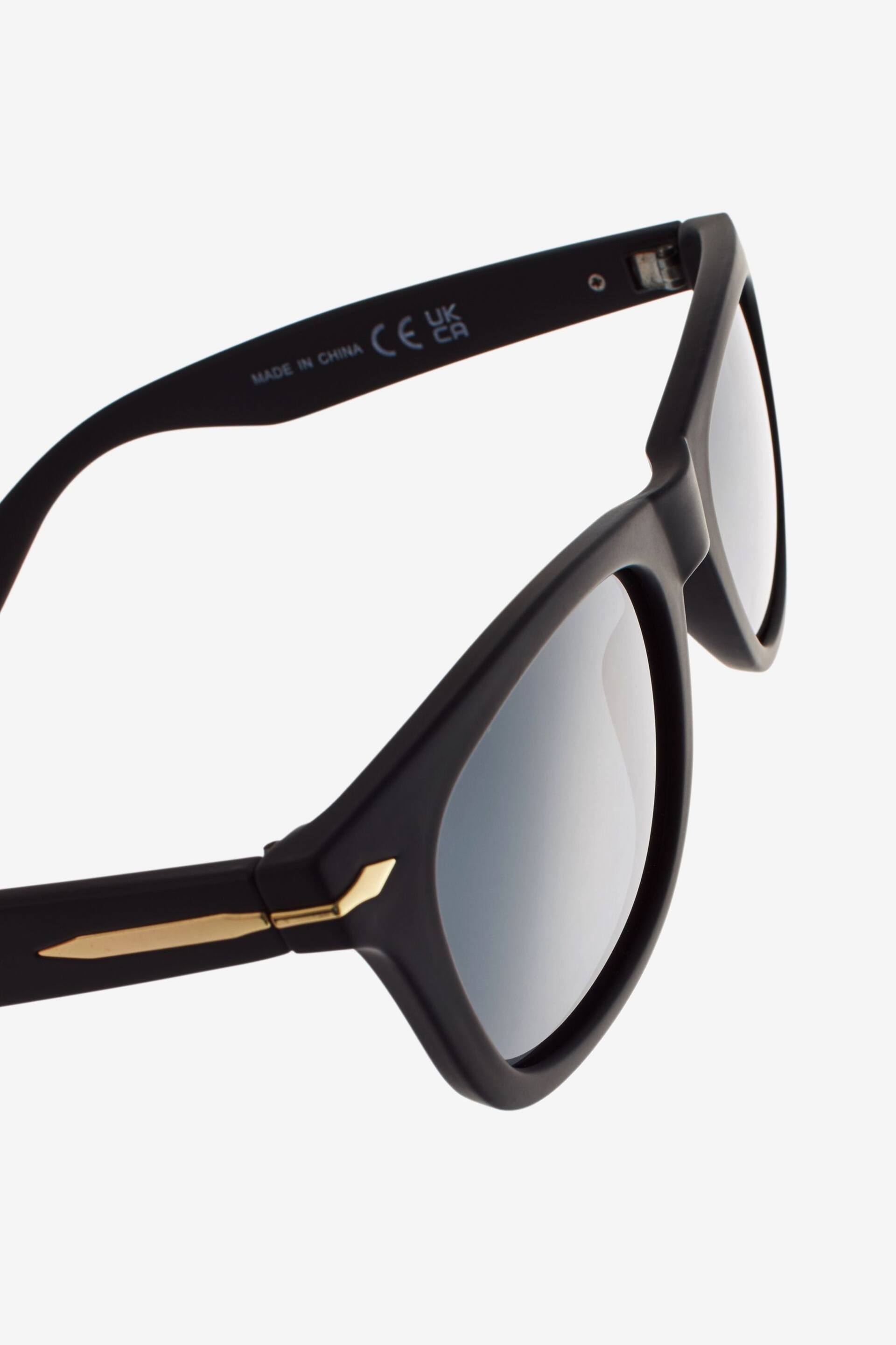 Black Square Polarised Sunglasses - Image 4 of 4