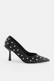 Black Forever Comfort® Studded Court Shoes - Image 6 of 10
