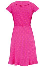 Pour Moi Pink Polka Dot Woven EcoVero Dress - Image 5 of 5