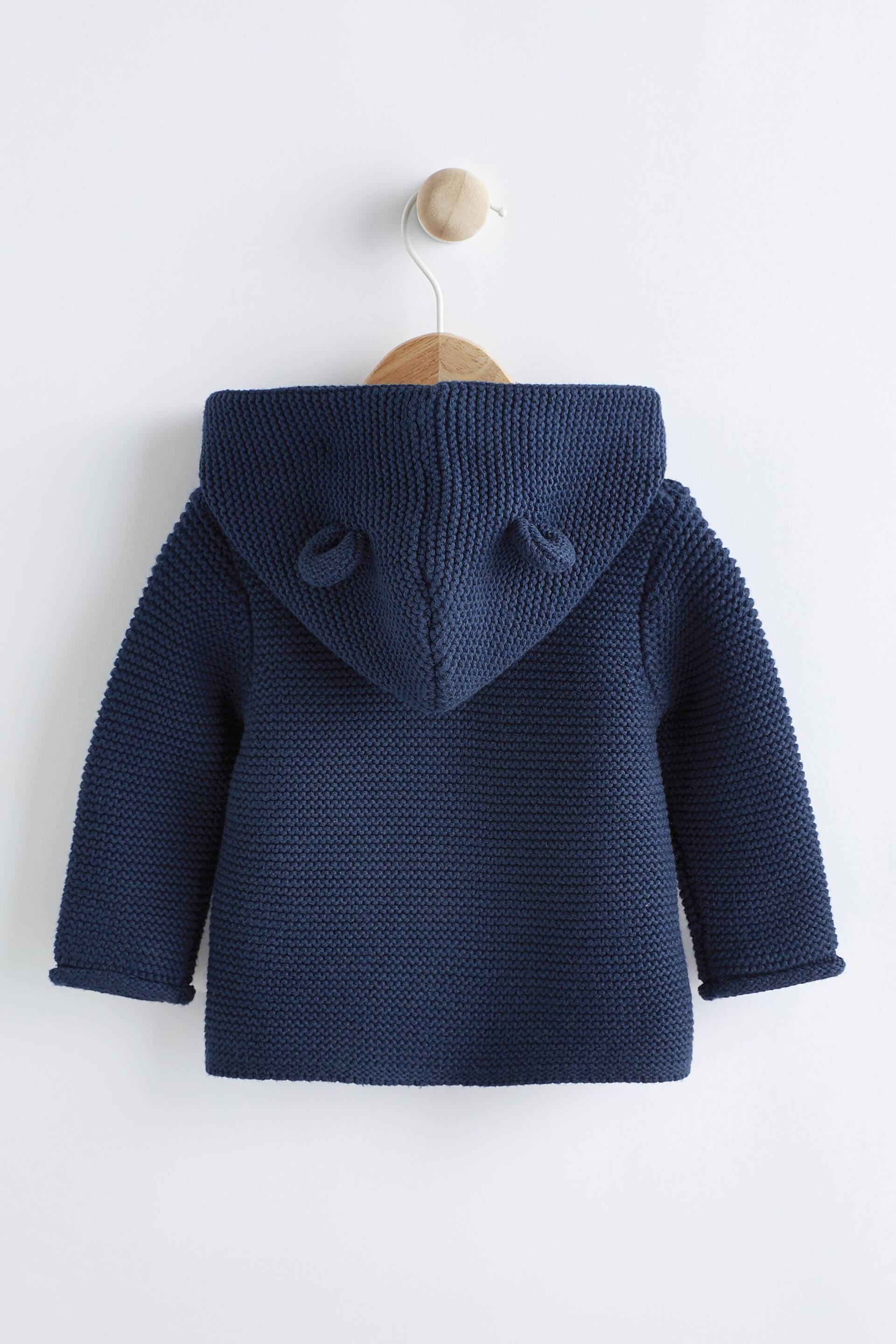 Blue Baby Knitted Cardigan (0mths-3yrs) - Image 2 of 5
