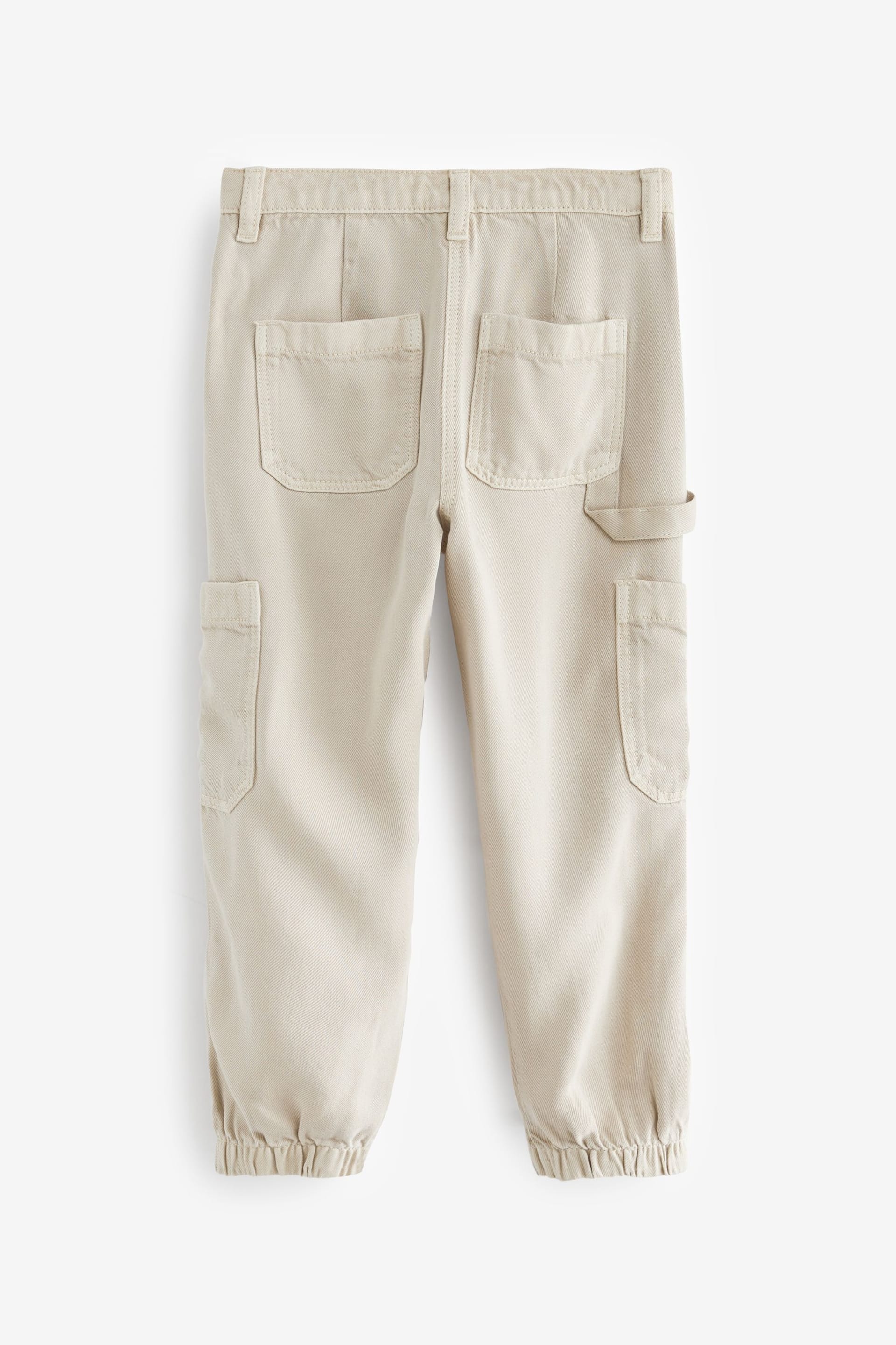 Neutral TENCEL™ Cargo Trousers (3-16yrs) - Image 6 of 6