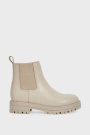 Reiss Nude Thea Leather Chelsea Boots - Image 2 of 7