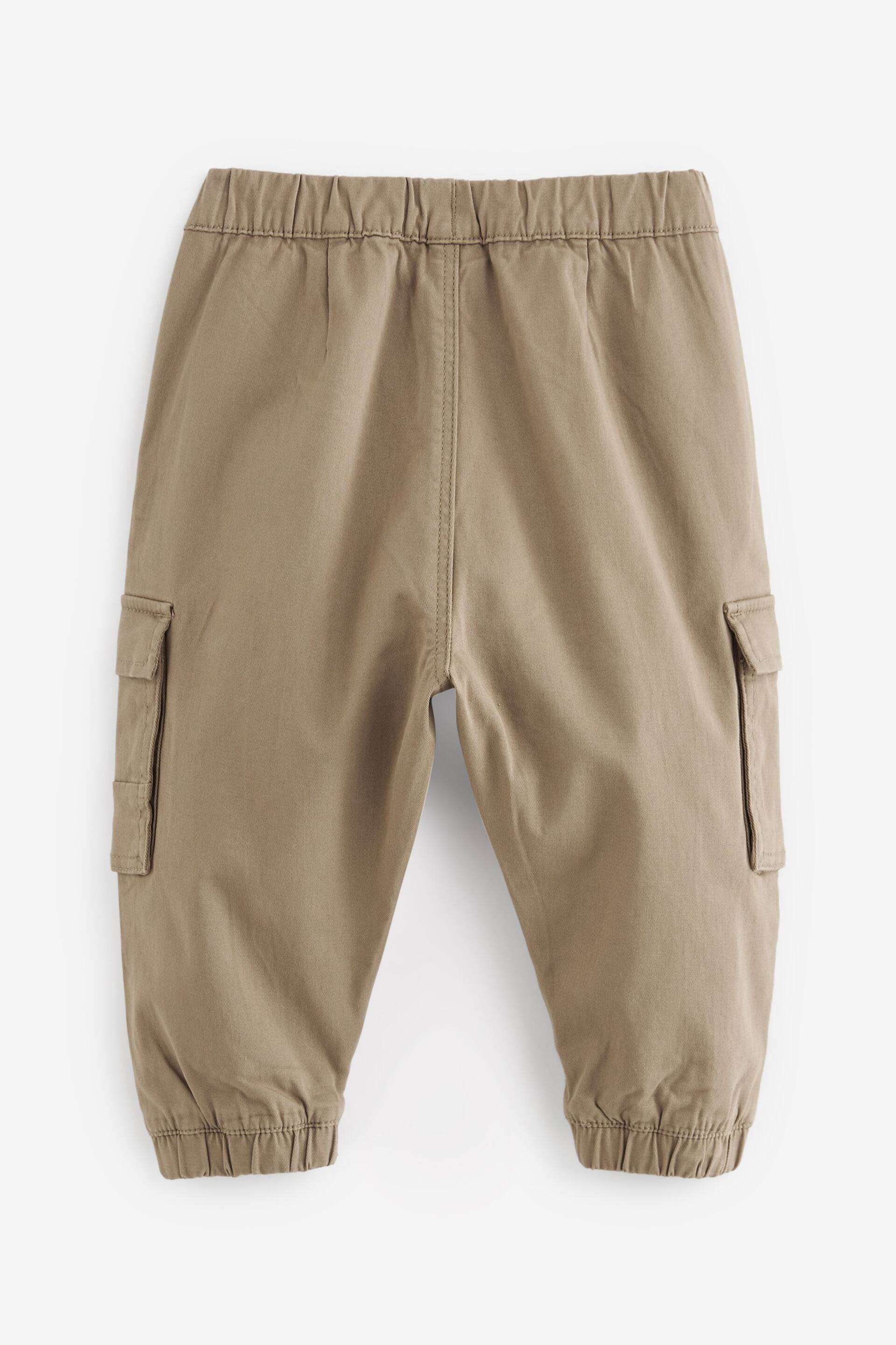 Tan Brown Cargo Trousers (3mths-7yrs) - Image 6 of 6