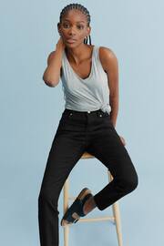 Black Denim Skinny Jeans - Image 2 of 5