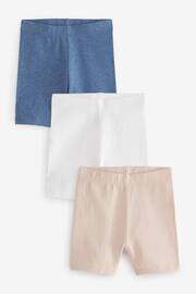 Pink Cycling Shorts 3 Pack (3mths-7yrs) - Image 1 of 2