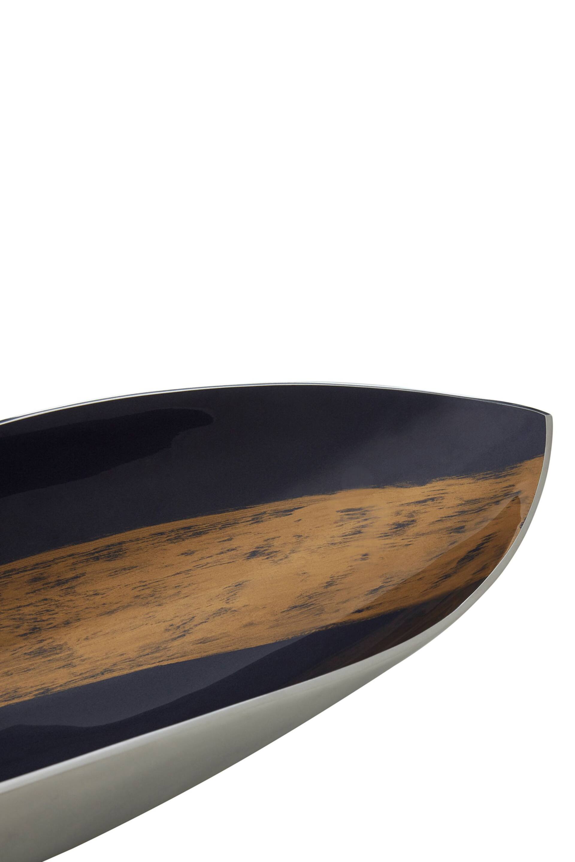 Fifty Five South Black Large Curved Dish - Image 4 of 4