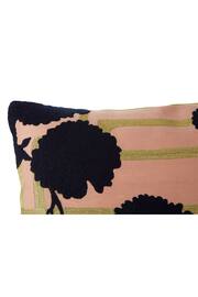 Fifty Five South Pink Embroidered Cushion - Image 4 of 4