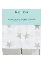 aden + anais Grey essentials Muslin Comforter Security Blankets 2 Pack Grey - Image 2 of 3