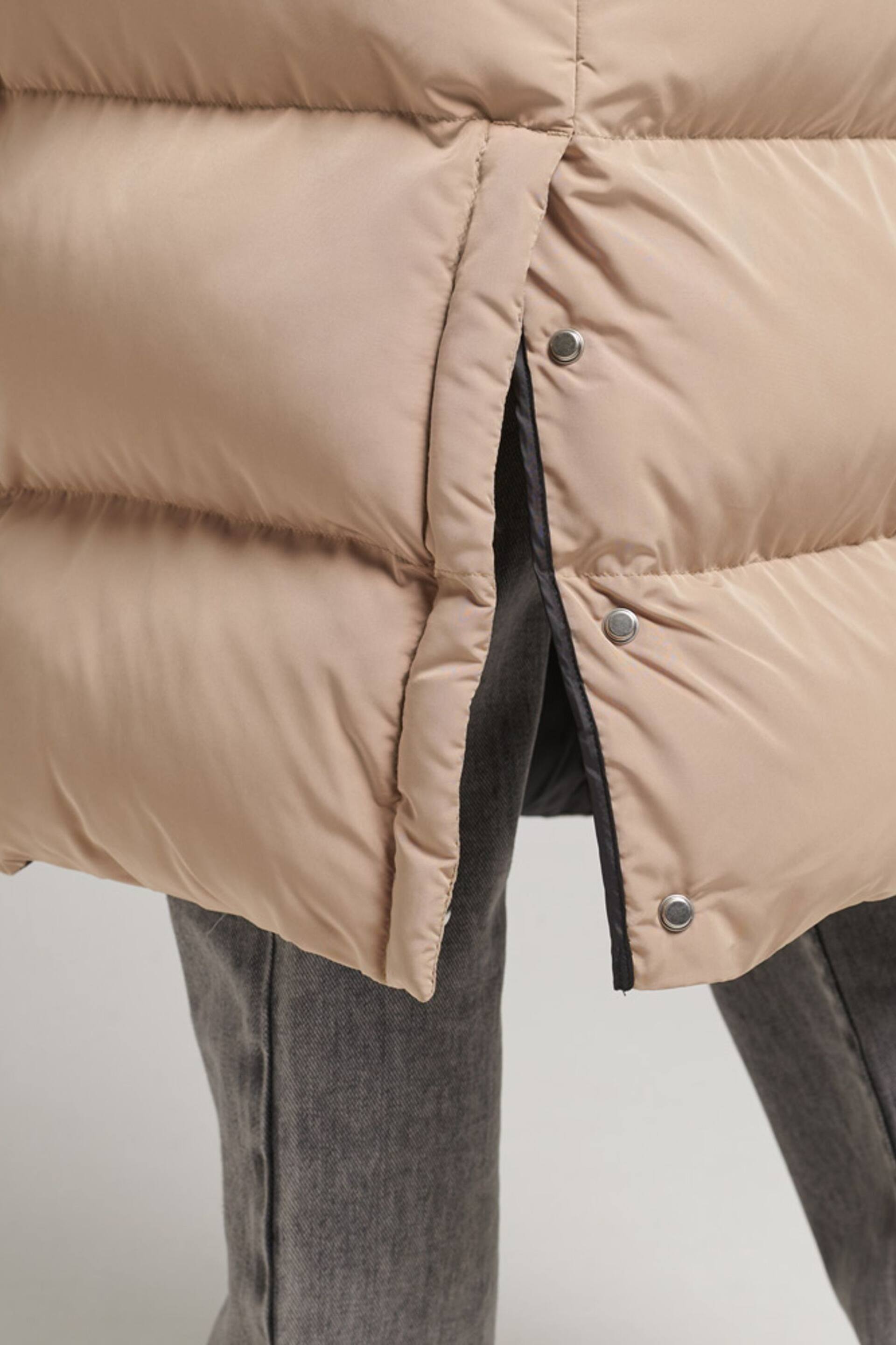 Superdry Natural Studios Longline Duvet Padded Coat - Image 6 of 7