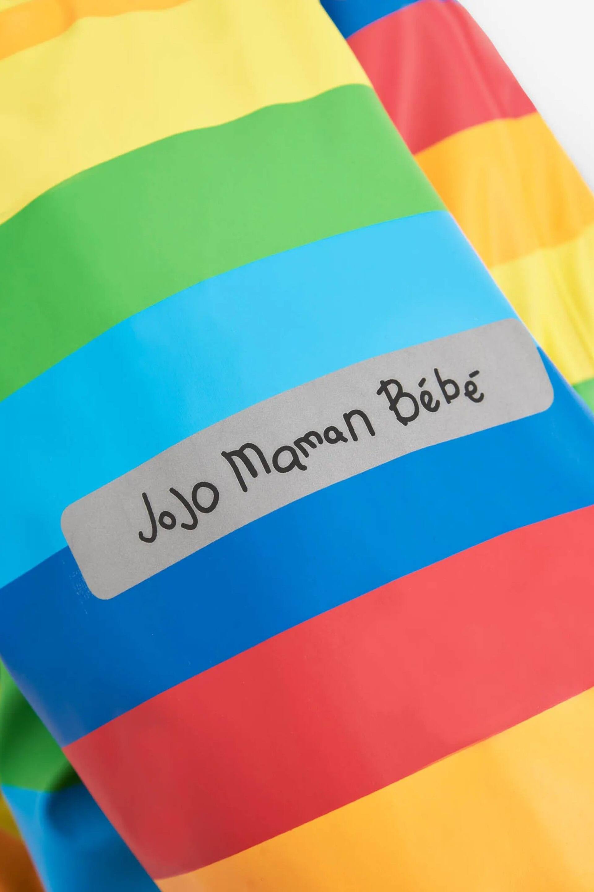 JoJo Maman Bébé Multi Rainbow Waterproof All-In-One - Image 7 of 7