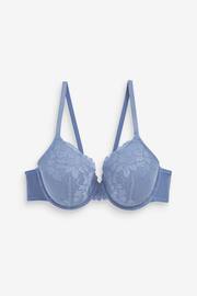 White/Blue Pad Full Cup Lace Bras 2 Pack - Image 11 of 14
