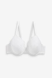 White/Blue Pad Full Cup Lace Bras 2 Pack - Image 12 of 14