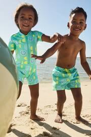 Mint Green Sunsafe Swimsuit (3mths-7yrs) - Image 4 of 11
