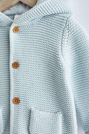 Pale Blue Baby Knitted Cardigan (0mths-3yrs) - Image 3 of 5