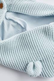 Pale Blue Baby Knitted Cardigan (0mths-3yrs) - Image 4 of 5