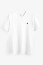 Converse White Classic T-Shirt - Image 4 of 4