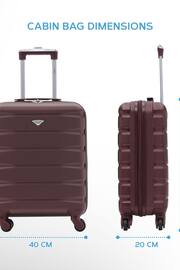Flight Knight Ryanair Priority 4 Wheel ABS Hard Case Cabin Carry On Suitcase 55x40x20cm  Set Of 2 - Image 3 of 8