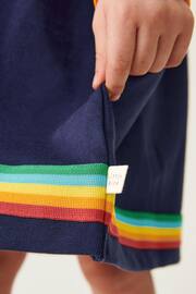 Little Bird by Jools Oliver Navy Little Bird by Jools Oliver Long Sleeve Rainbow Dress - Image 6 of 8