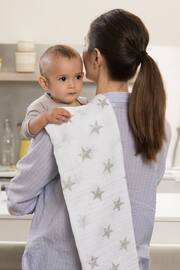 aden + anais dusty Essentials Cotton Muslin Blankets 4 Pack - Image 5 of 6