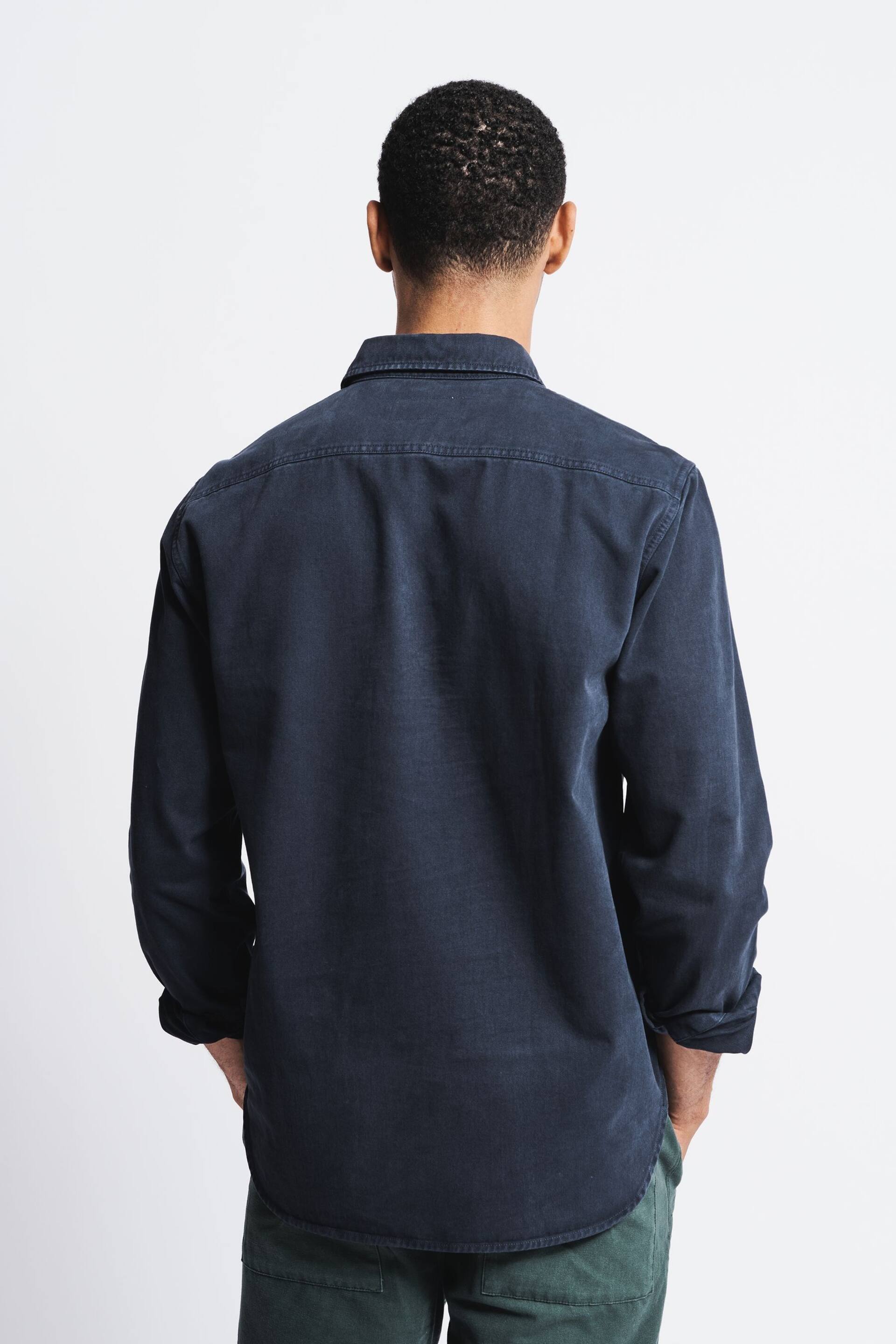 Aubin Normanby Cotton Twill Shirt - Image 2 of 5