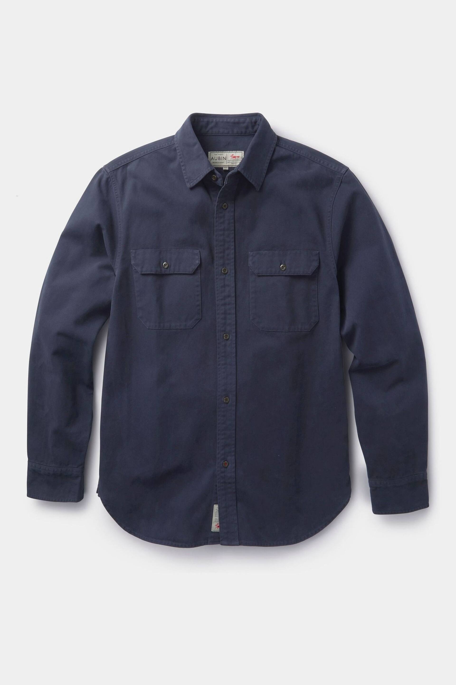 Aubin Normanby Cotton Twill Shirt - Image 4 of 5
