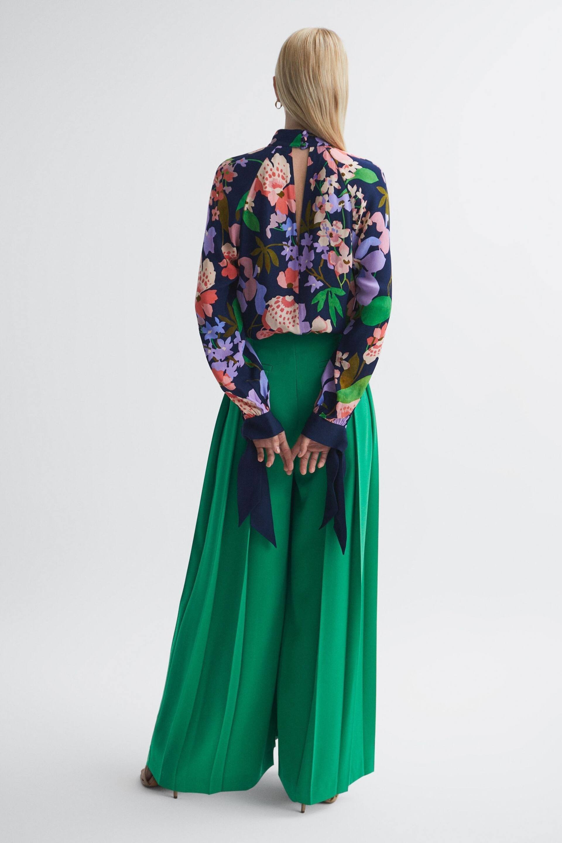 Florere Floral Long Sleeve Blouse - Image 4 of 5
