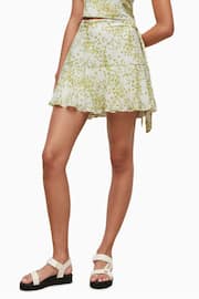 AllSaints Green Frida Amanzi Skirt - Image 3 of 5
