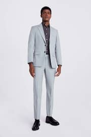 MOSS Grey Tailored Stretch Suit: Jacket - Image 4 of 5