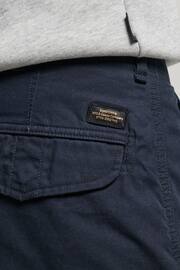 Superdry Eclipse Navy Core Cargo Utility Cargo Trousers - Image 6 of 8