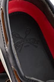 Navy Classic Leather Boat Shoes - Image 5 of 7