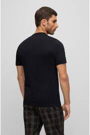 BOSS Black Cotton Logo T-Shirts 3 Pack - Image 4 of 6