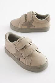 Neutral Standard Fit (F) Star Touch Fastening Trainers - Image 1 of 6