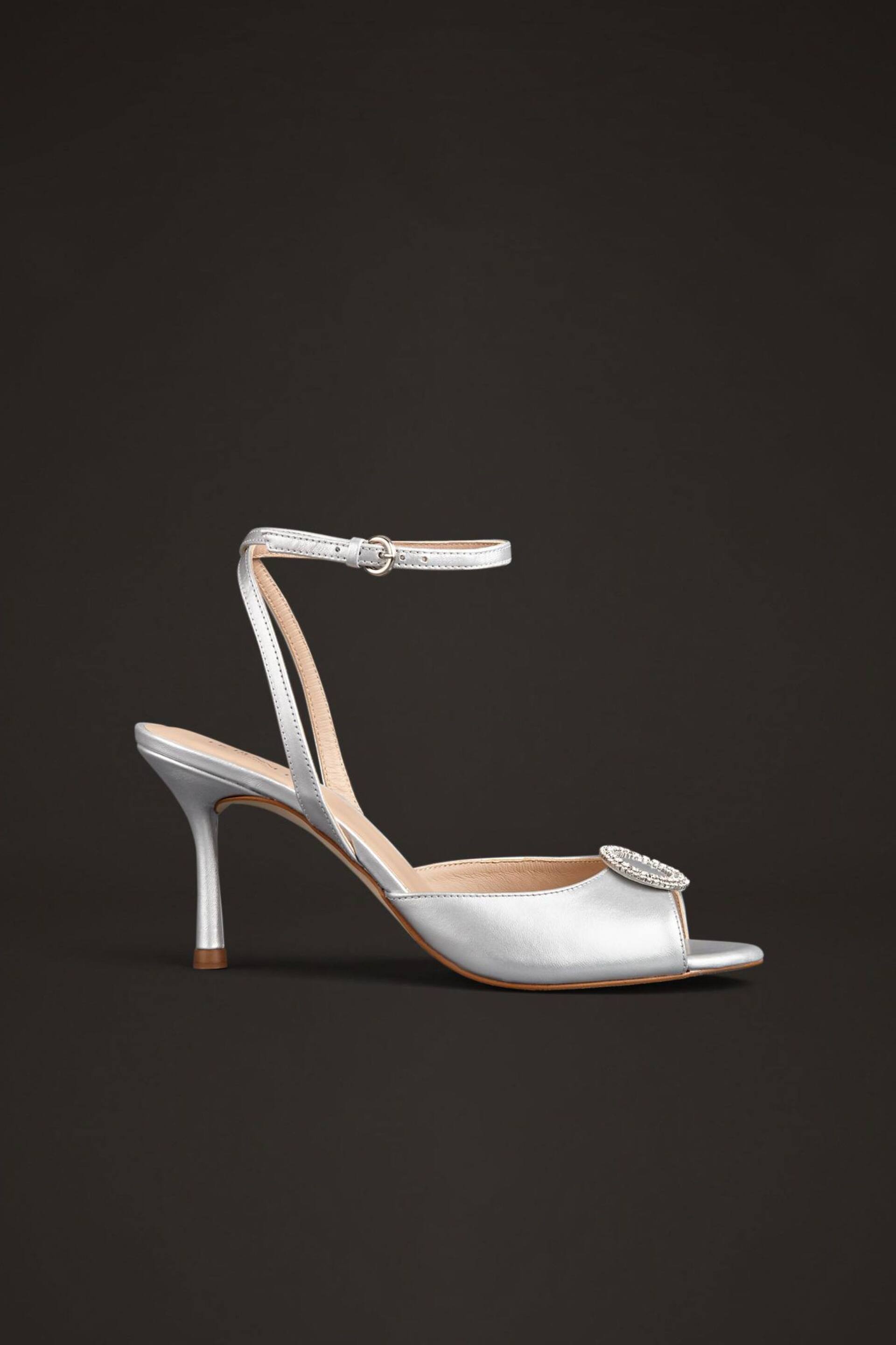 LK Bennett Belle Leather Wedding Shoes - Image 3 of 4