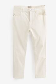 White Ecru Slim Fit Coloured Stretch Jeans - Image 5 of 11