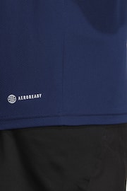 adidas Navy Blue Train Essentials Training T-Shirt - Image 5 of 6