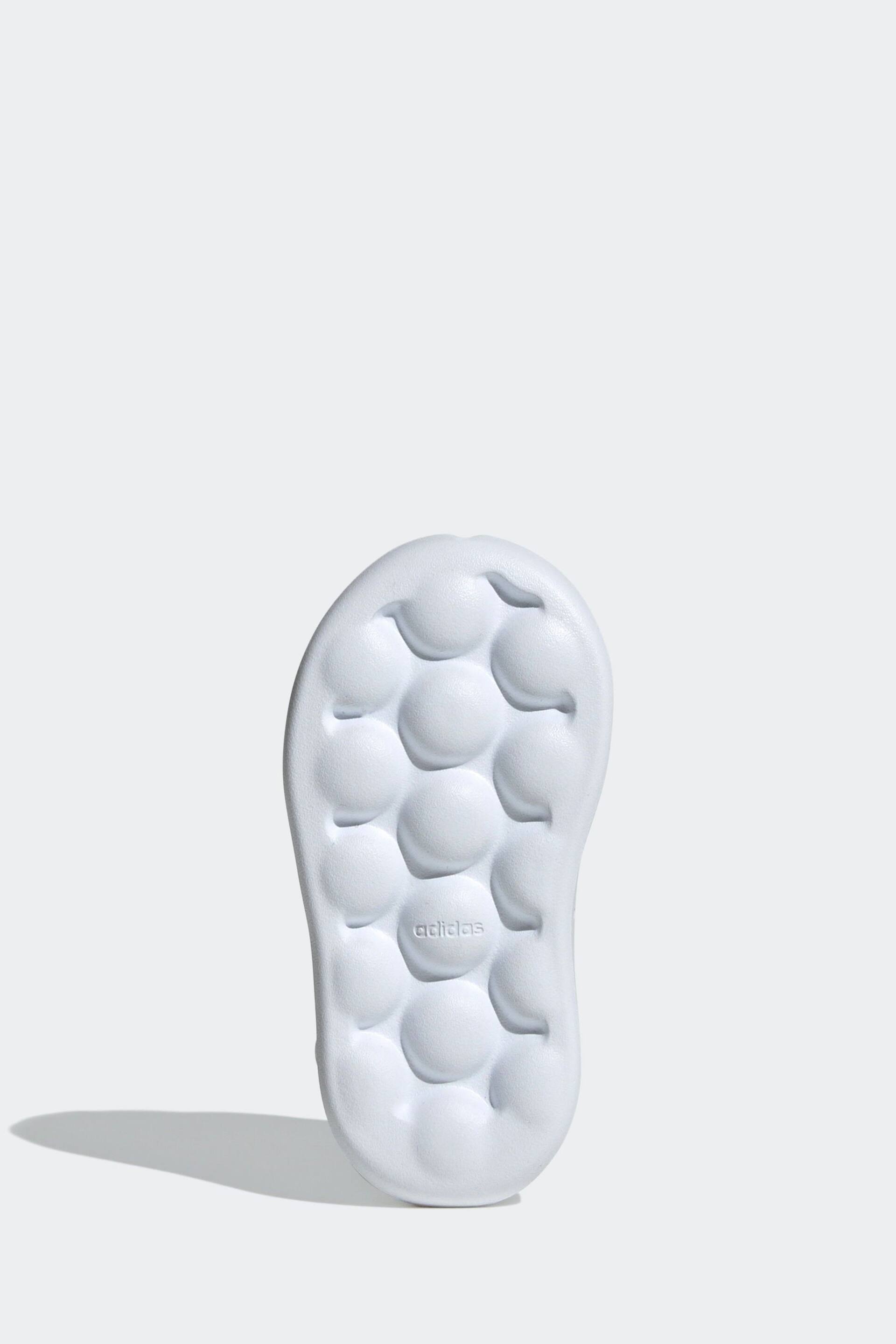 adidas White/Green Advantage Shoes Kids - Image 7 of 9