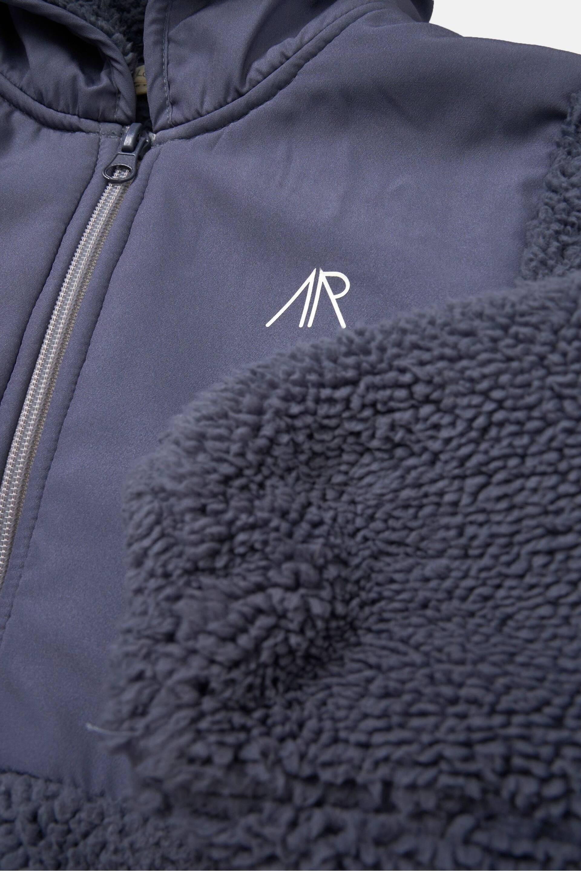 Angel & Rocket Blue Mason Borg Hoodie - Image 5 of 5